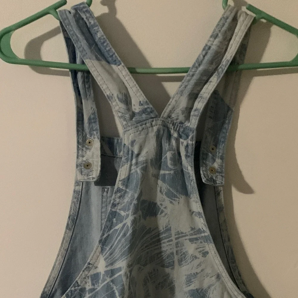 The Children's Place Light Blue Patterned Overalls